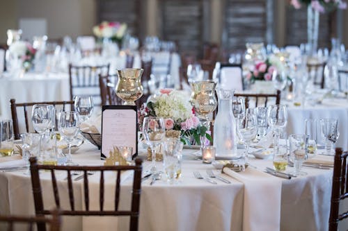 Elegant Place Setting in Restaurant