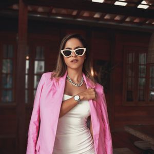 OOTD blazer pink