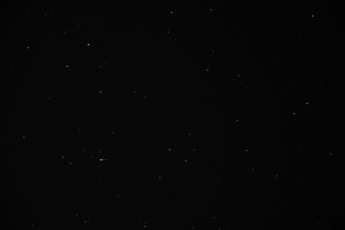 Free stock photo of black and white, dark, shooting stars Stock Photo