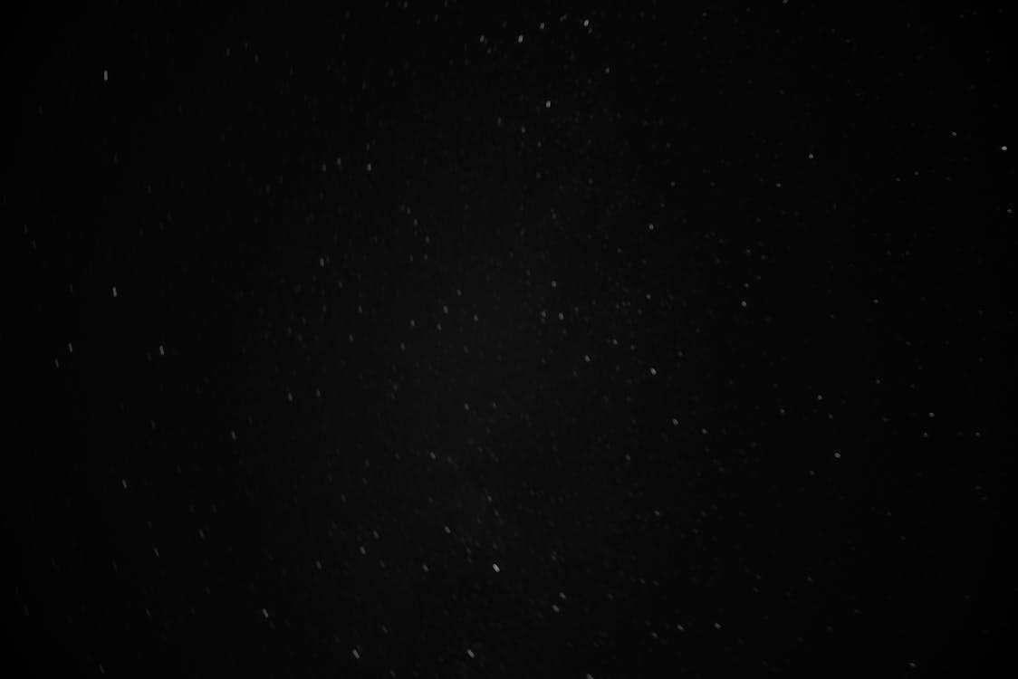 Free stock photo of black and white, darkness, shooting stars Stock Photo