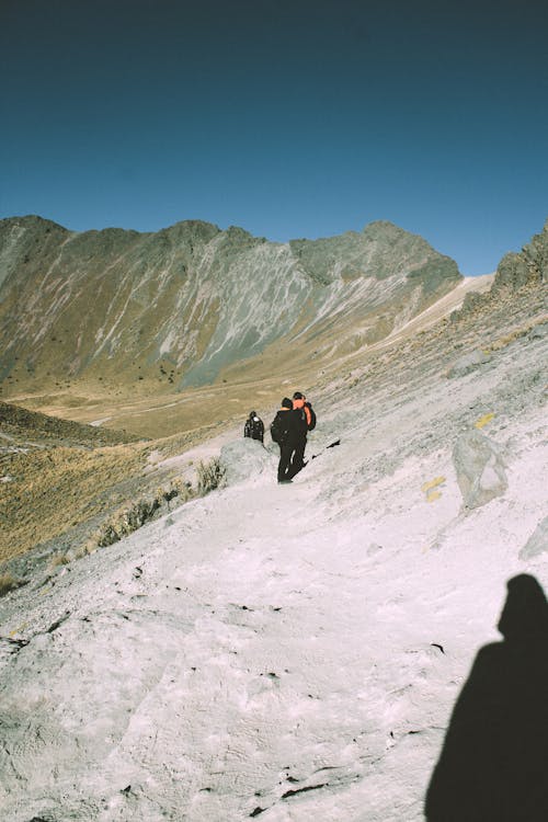 Photo of Hikers in the Mountains