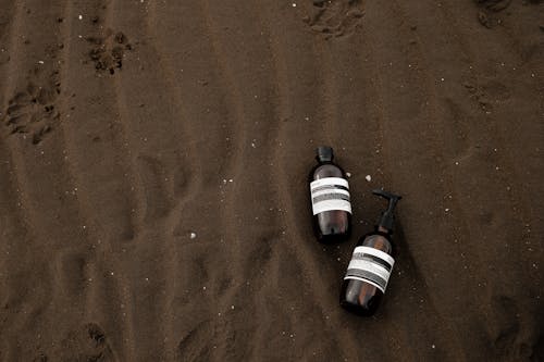 갈색 모래, 모래, 미용 스파의 무료 스톡 사진