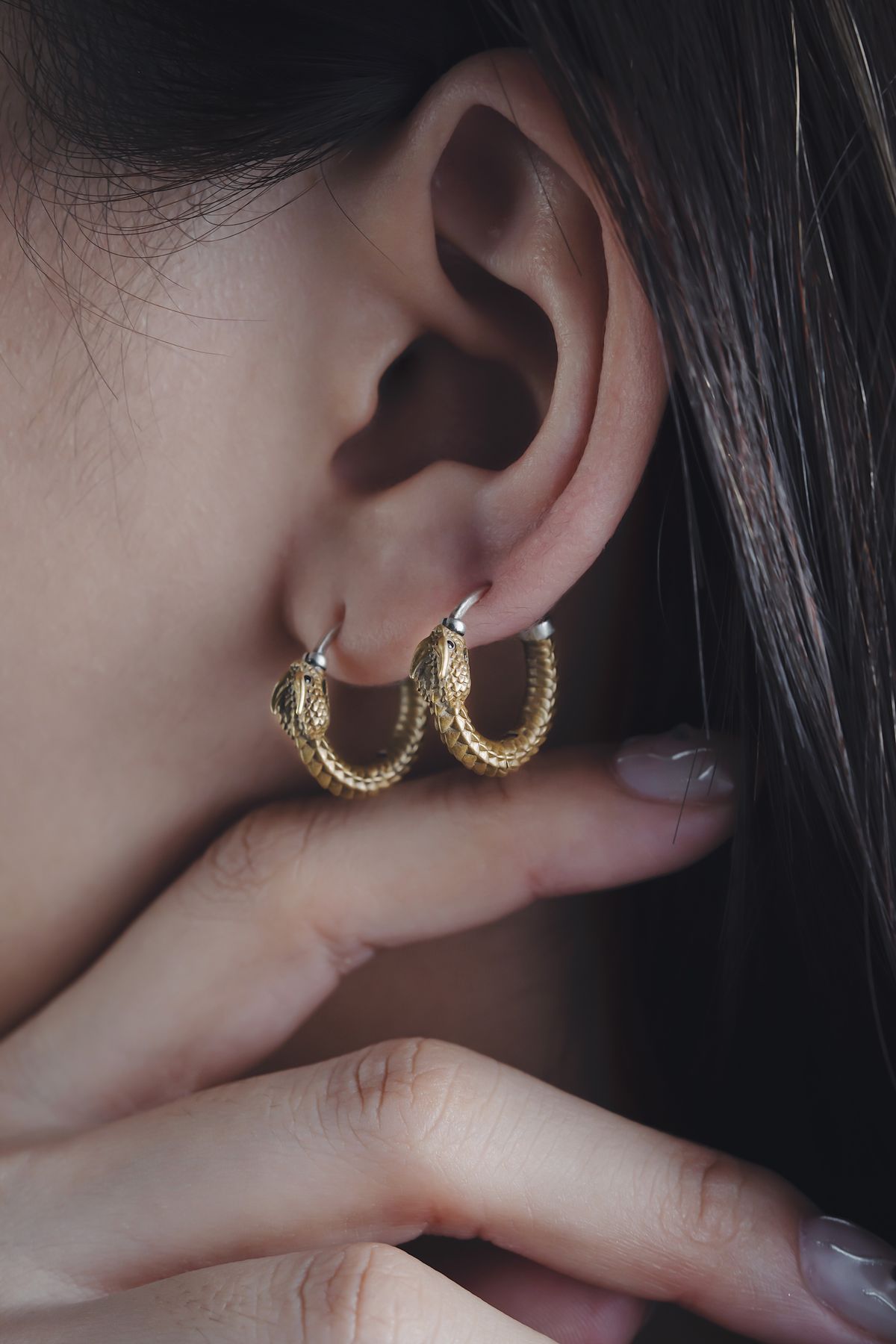 Antique Hoop Earrings