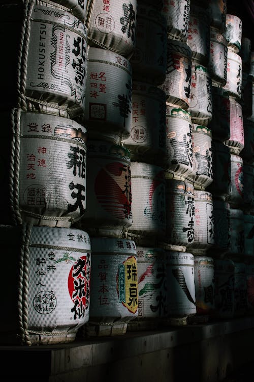 Δωρεάν στοκ φωτογραφιών με αλκοόλ, βαρέλια, γιαπωνέζικη κουλτούρα