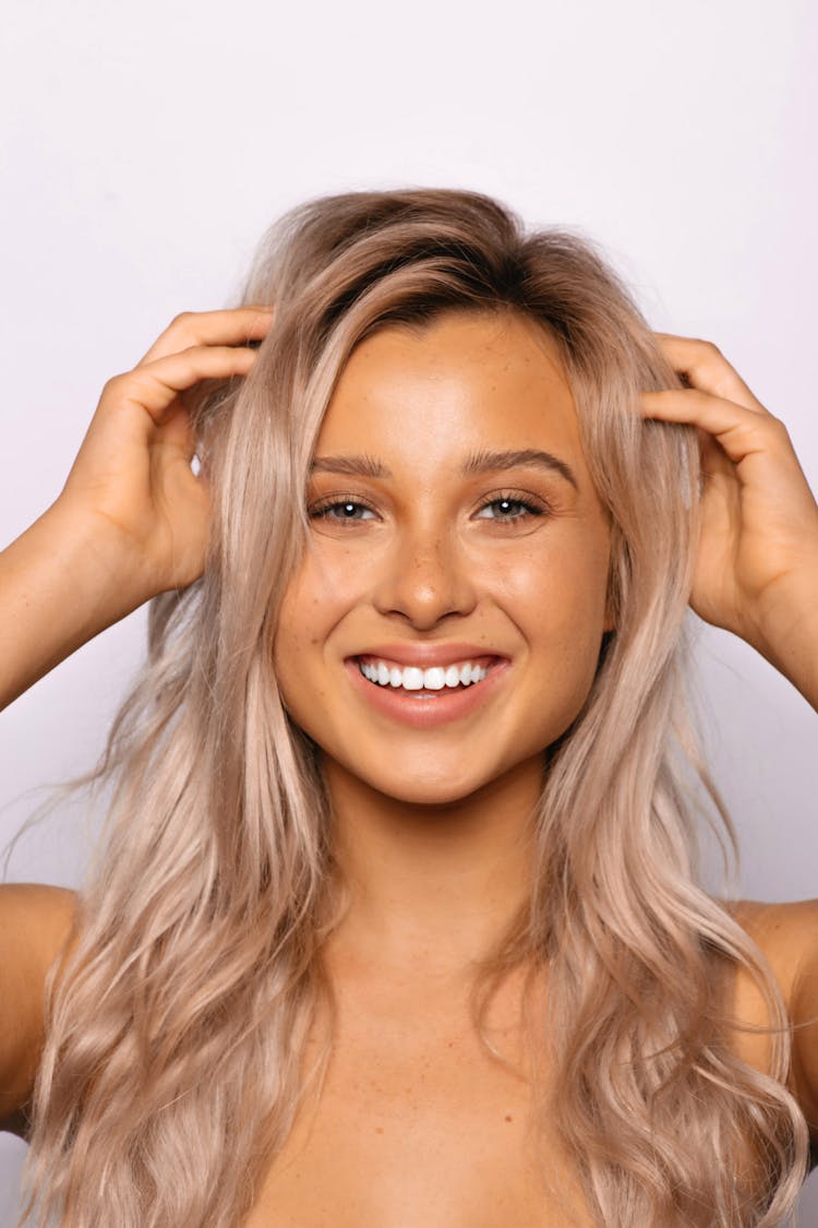 Young Blonde Studio Portrait 