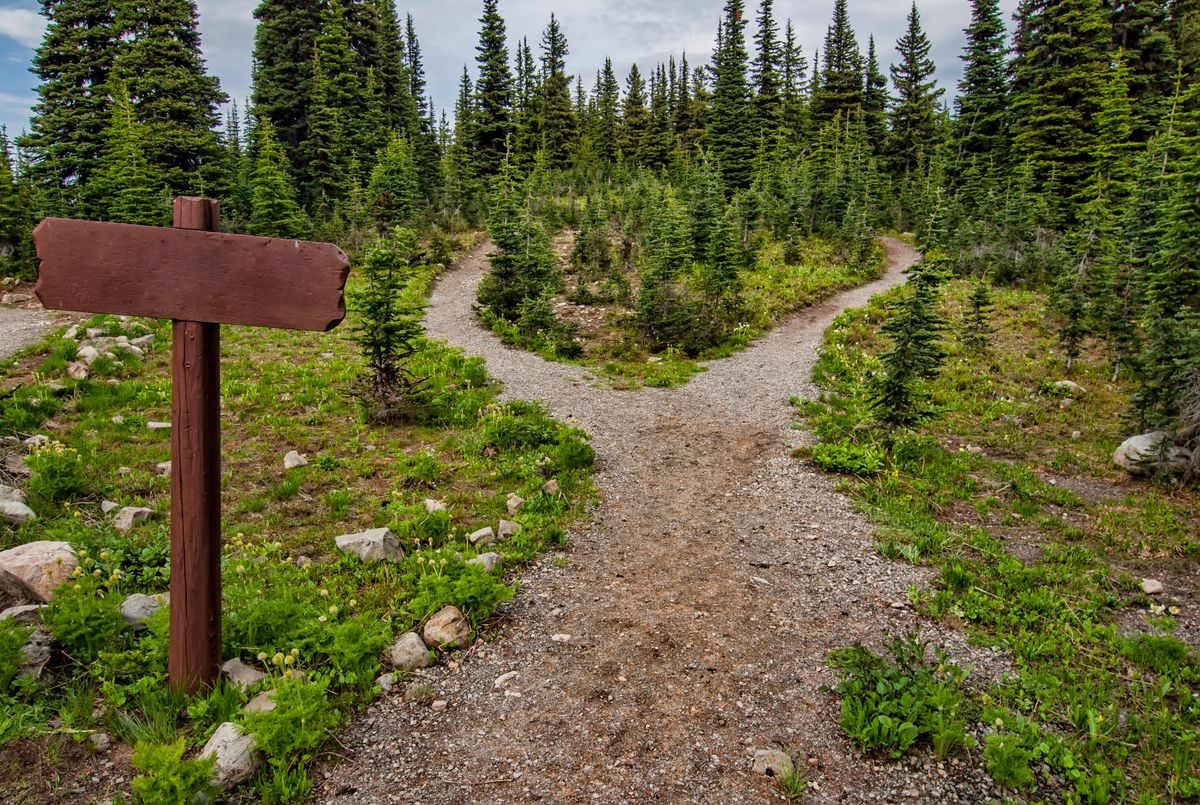 Twin Peaks Trail in Eklutna, Chugach State Park — Alaska hiking trail