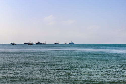 Základová fotografie zdarma na téma čluny, doprava, horizont
