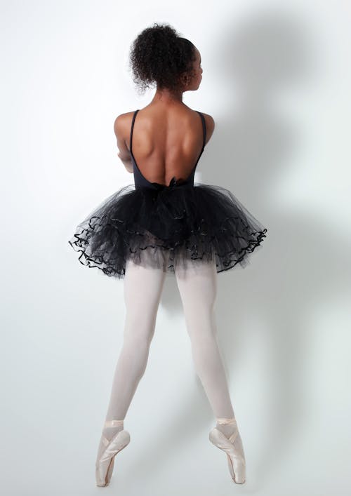 Back View of a Ballerina 