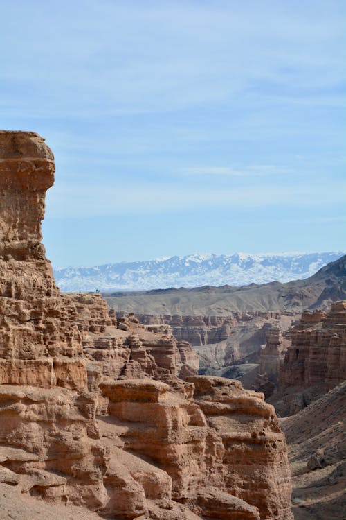 Landscape of the Charyn Canyon in Kazakhstan