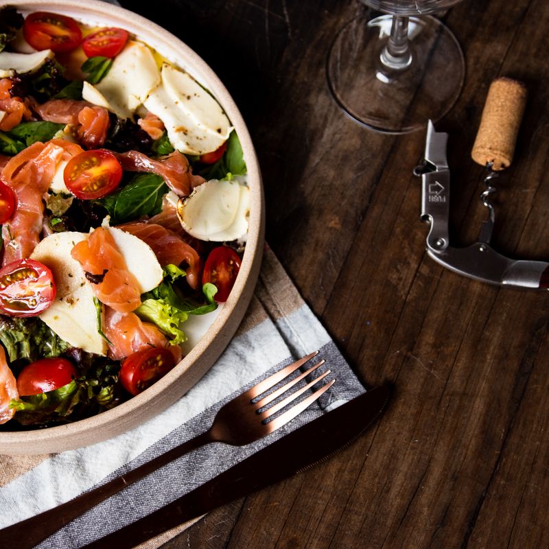 Butter Lettuce Salad with Champagne Vinaigrette
