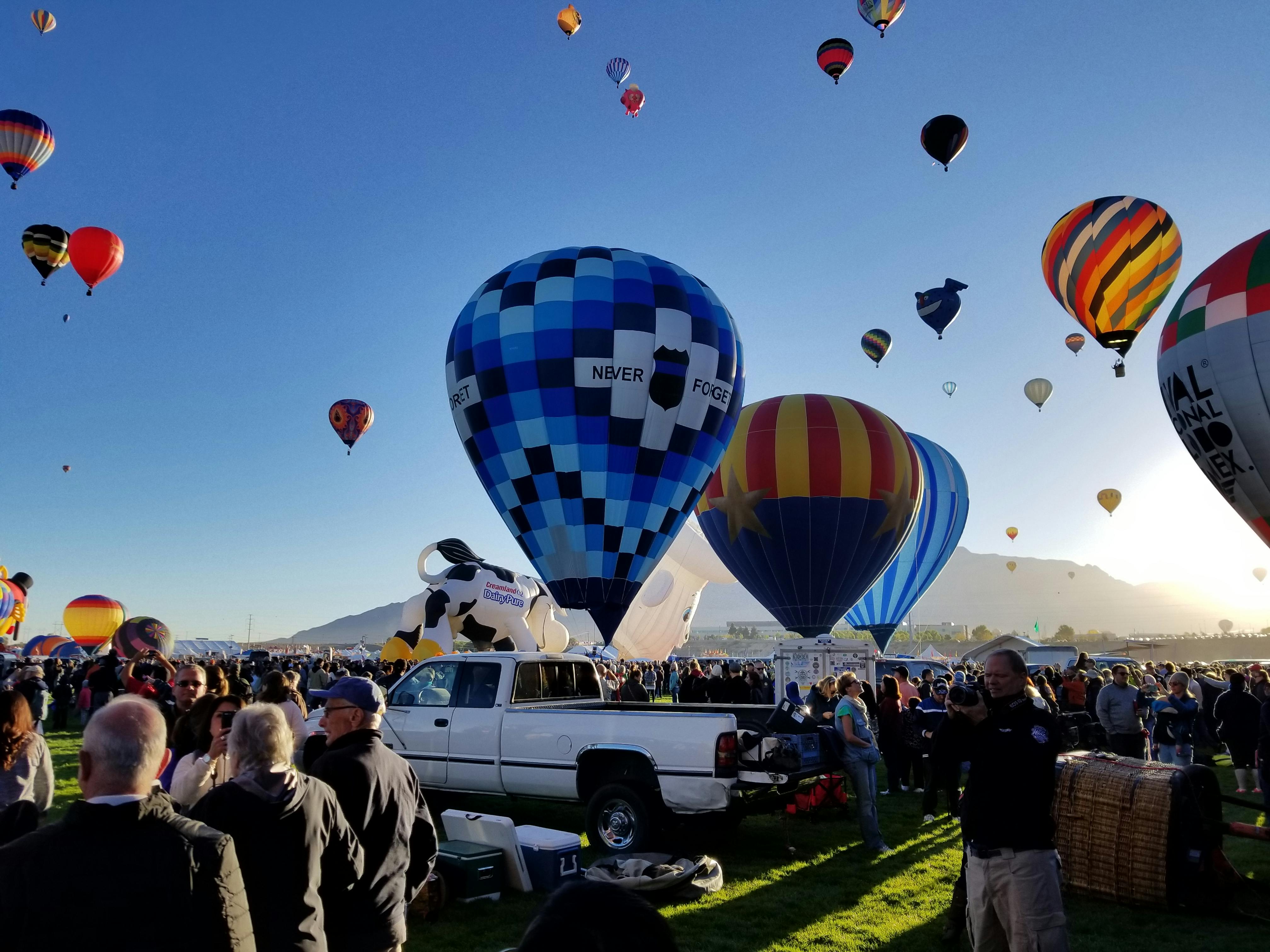 Free stock photo of Albuquerque balloon festival, balloons
