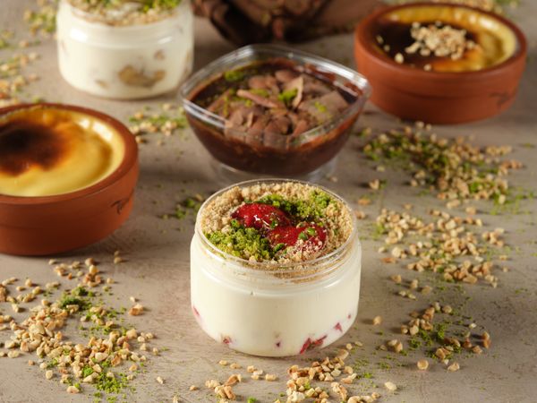 Set custard dessert in a dish — photo by Orhan Pergel on Pexels