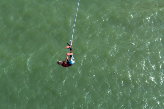 Bungee jump from Victoria Falls Bridge — Victoria Falls