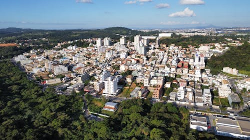 Aerial View of a City 