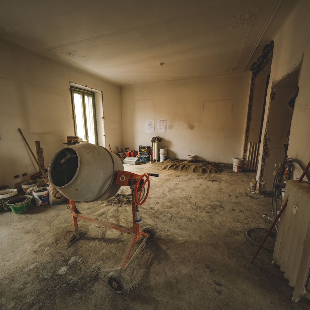 North Woolwich — house clearance team loading furniture into a van