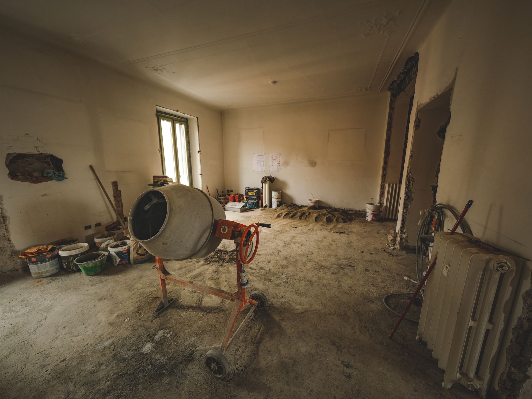 Ockley — house clearance team loading furniture into a van
