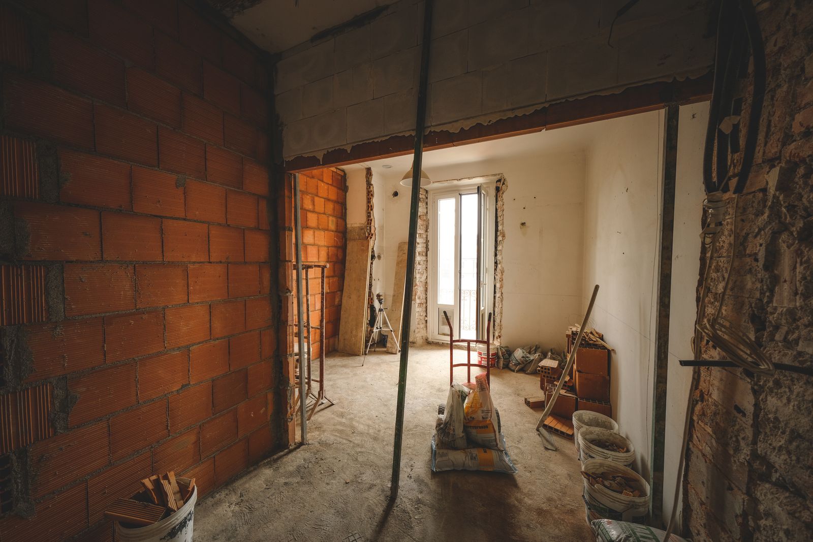 Renovierung und Innenausbau