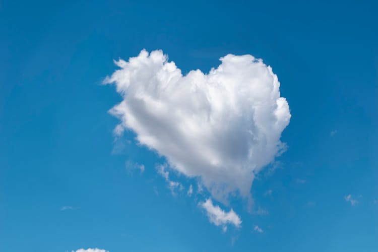 Cloud In Form Of A Heart