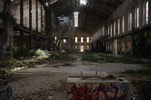 Interior of an Abandoned Building 
