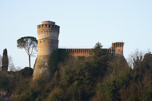 Tower and Castle on Hill