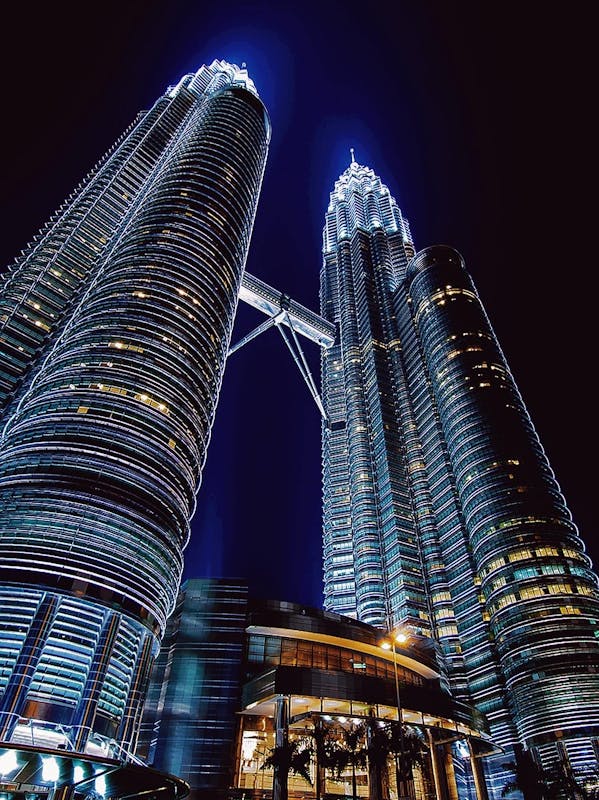 Kuala Lumpur Building in Malacca, Malaysia.