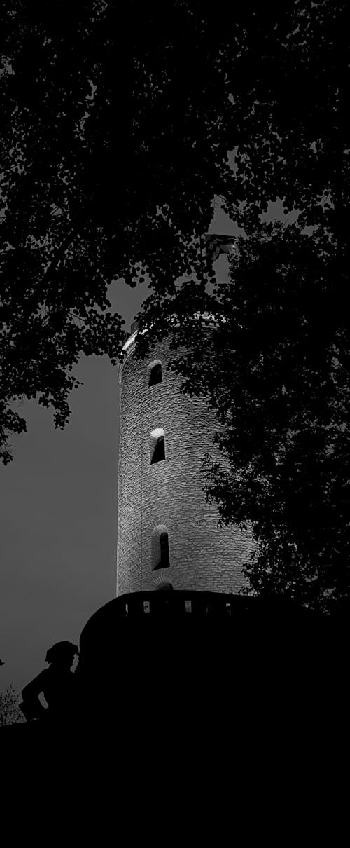 Free stock photo of castle, dark, evening sky