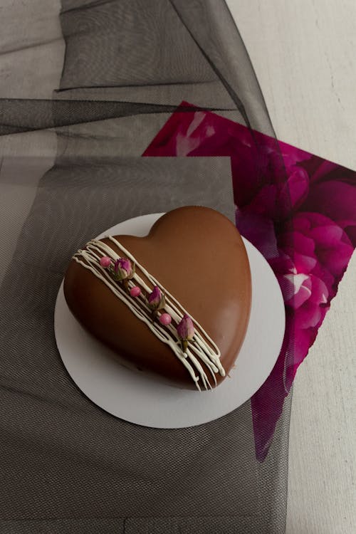 Kostnadsfri bild av choklad, firande, hjärtformad