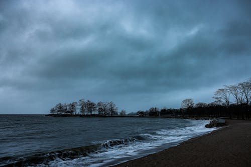 Základová fotografie zdarma na téma horizont, mávání, moře