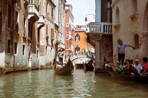 Základová fotografie zdarma na téma architektura, balkony, Benátky
