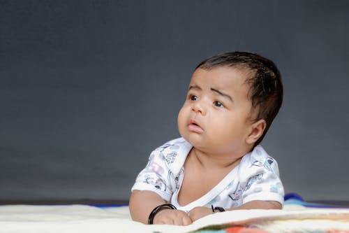 Baby Boy Lying Down