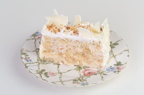 Gratis lagerfoto af dessert, hvid baggrund, kage