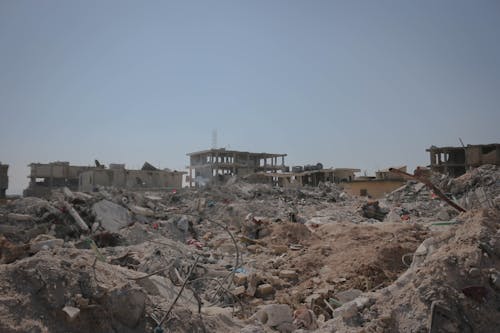 Cityscape after Earthquake