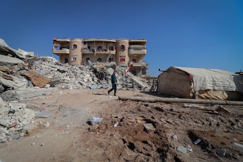 Darmowe zdjęcie z galerii z bitwa, budynki, klęska żywiołowa