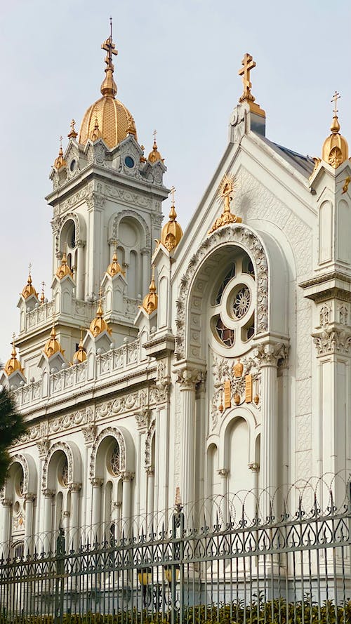 Gratis lagerfoto af arkitektoniske detaljer, balat, bulgarske st stephen kirke Lagerfoto
