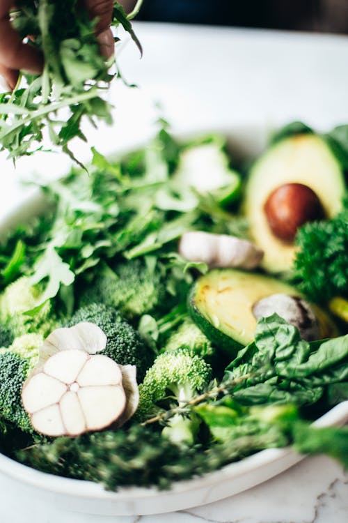 Foto Lote de verduras de stock gratuita