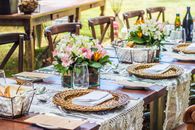 Fine Dining Set on Table