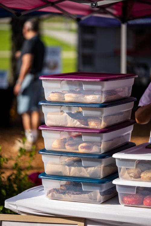 Stack of Boxes with Cakes · Free Stock Photo