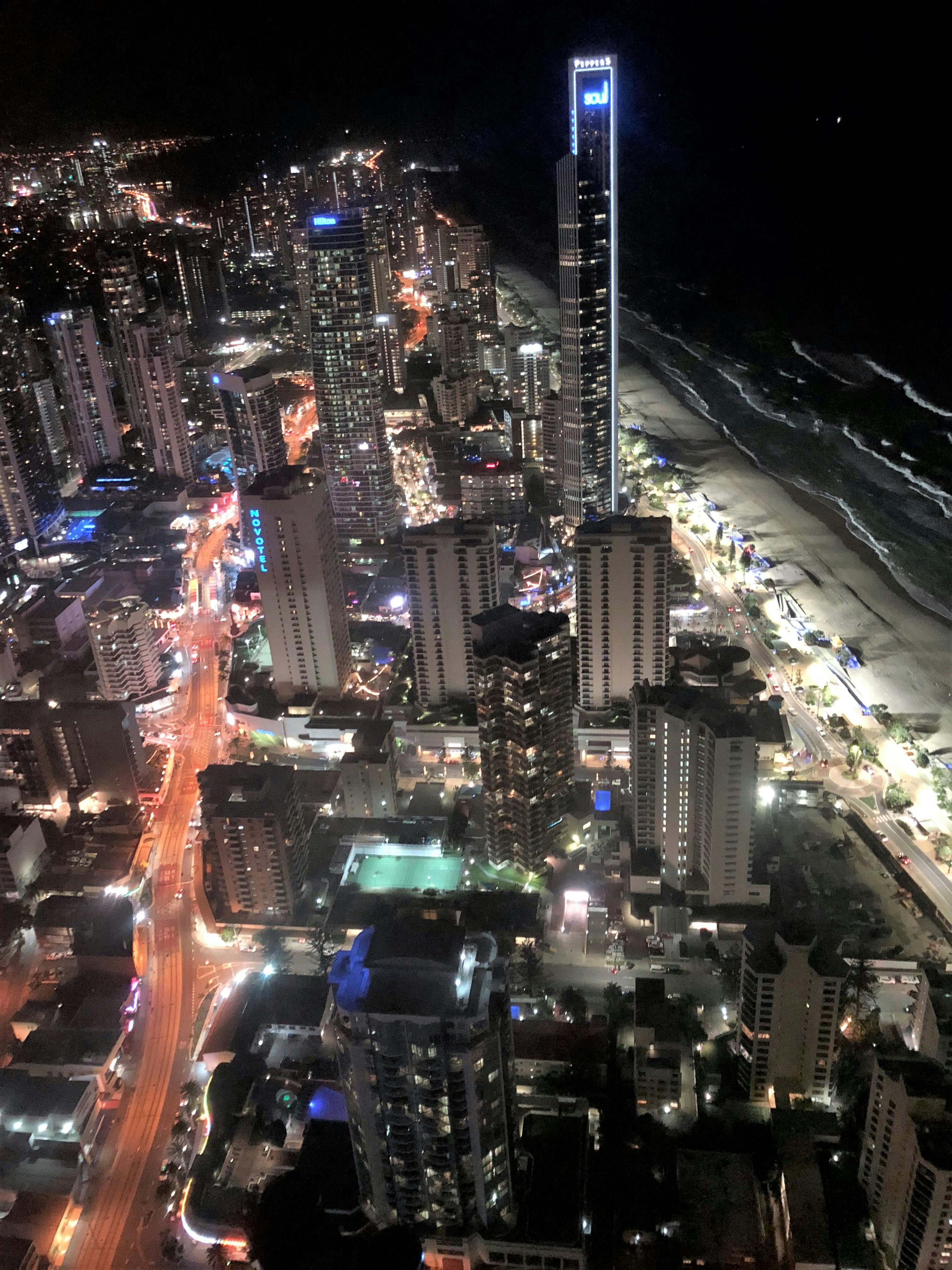Free stock photo of aerial, city, Gold Coast