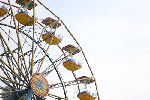 Photos gratuites de carnaval, carrousel, grande roue