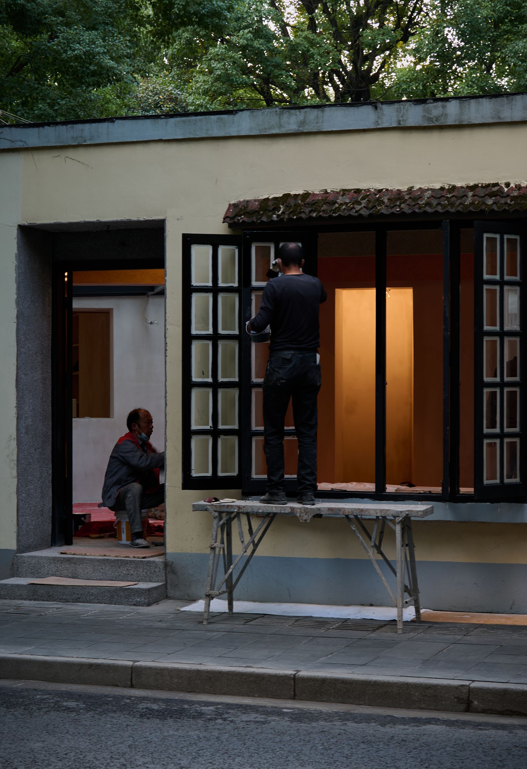 Boutique hotel team preparing for guest arrivals