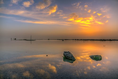 Free stock photo of doha, sunrise