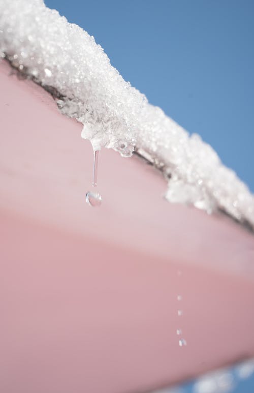 Close up of Melting Ice