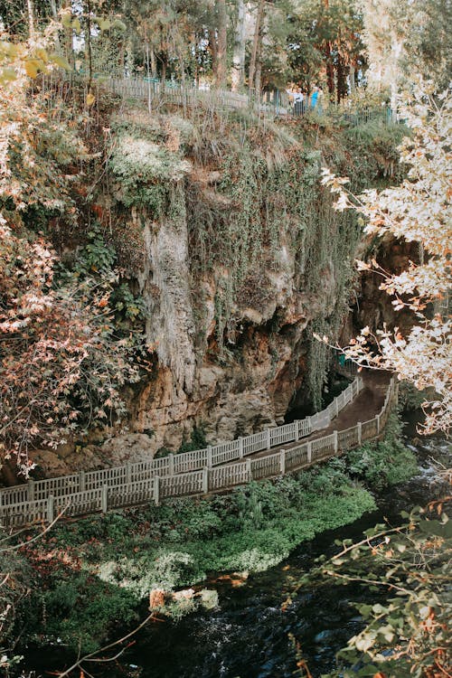 Foto stok gratis gunung, indah, jembatan kaki