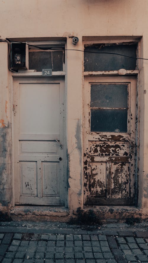 Doors to Abandoned Decay House
