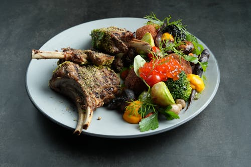 Roasted Meat with Vegetables 