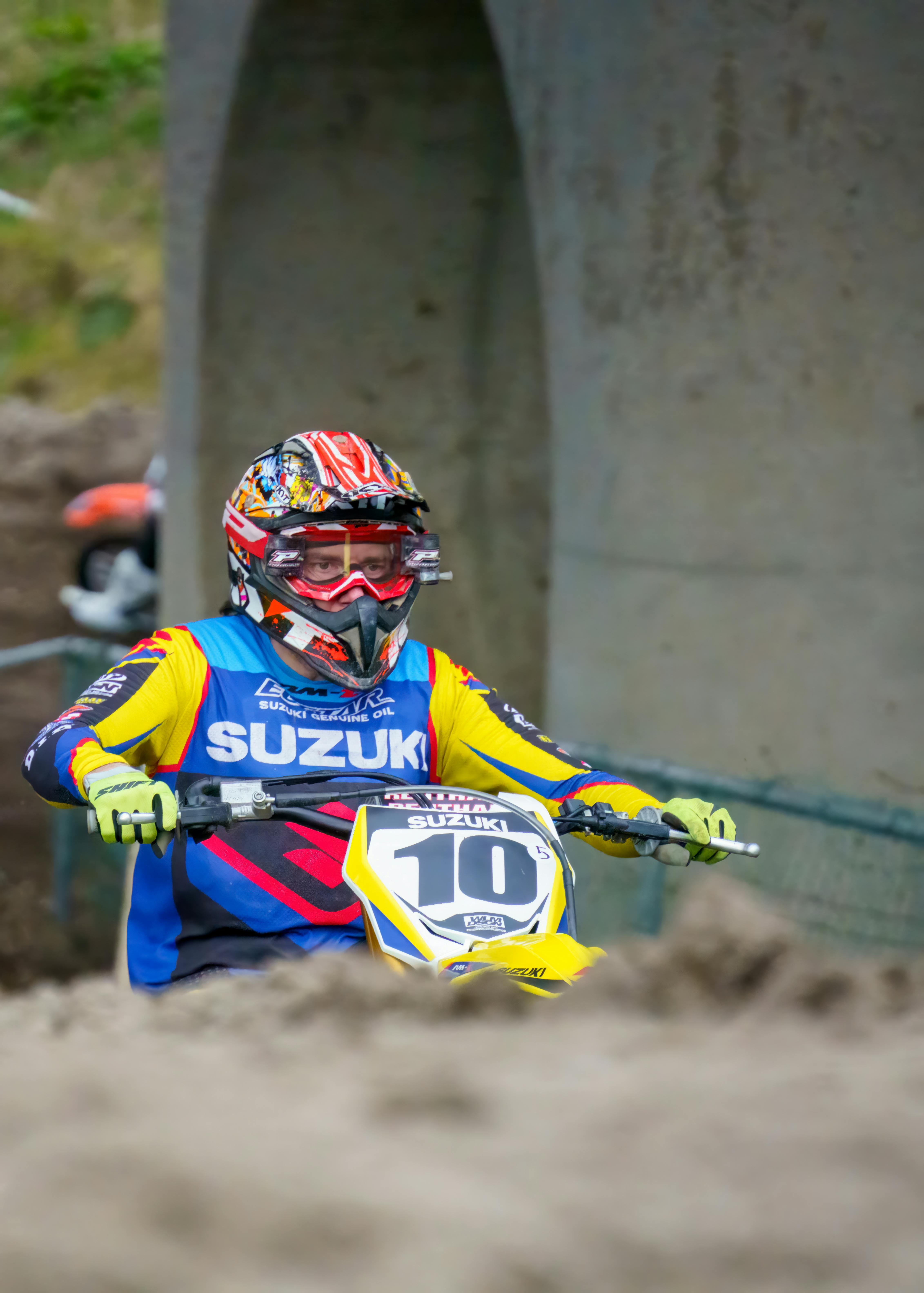 Racing Motorcycle Biker · Free Stock Photo