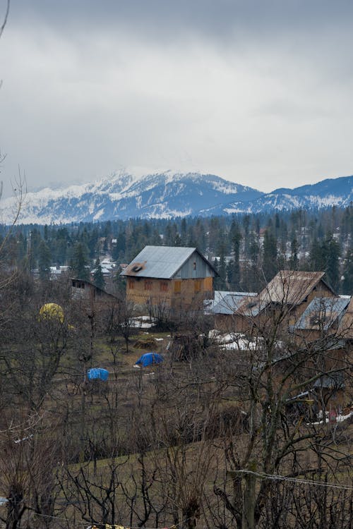 Ingyenes stockfotó falu, farm, függőleges lövés témában