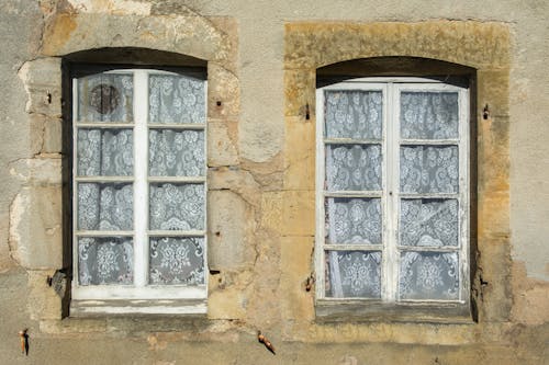 Vintage Wall and Windows