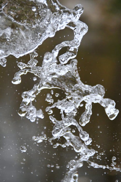 Water Splash Close-up Photography