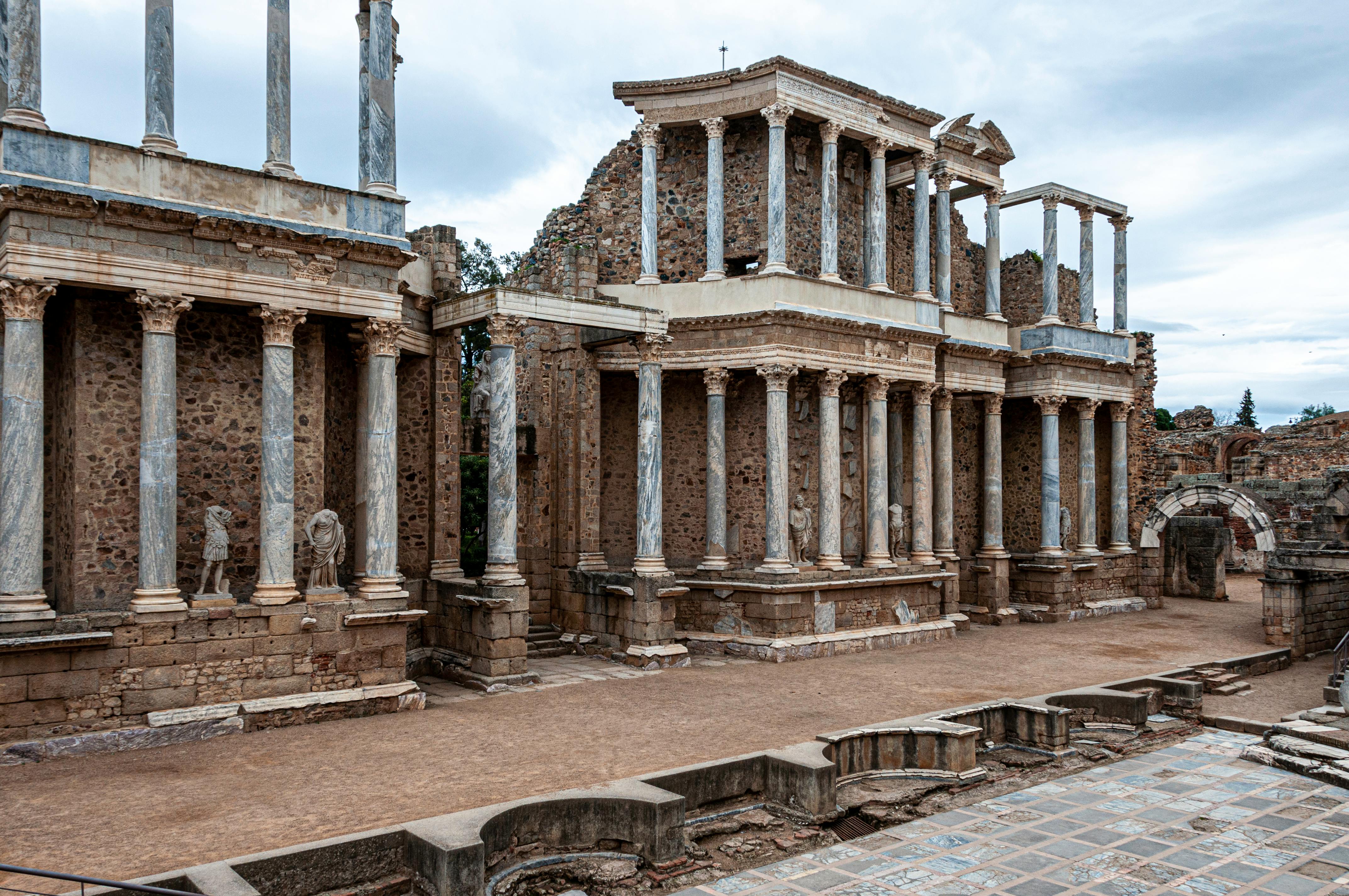 Free Teatro romano de Merida Stock Photo